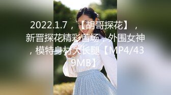 2022.1.7，【胡哥探花】，新晋探花精彩首场，外围女神，模特身材大长腿【MP4/439MB】